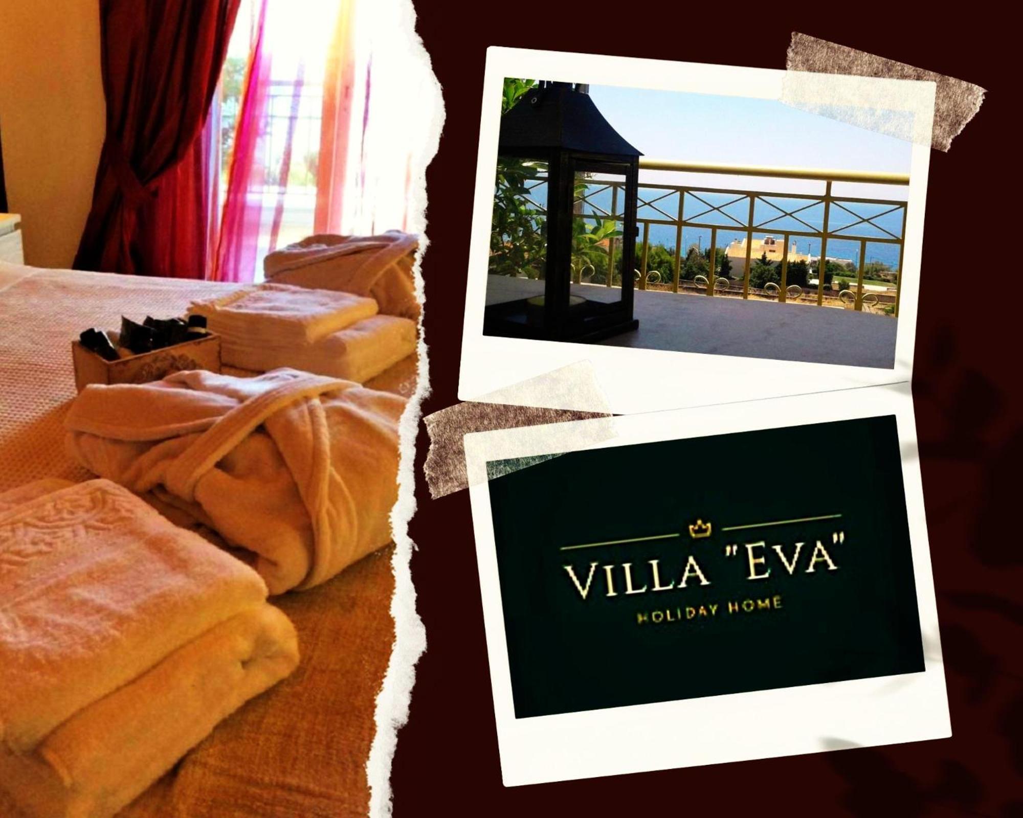 Villa "Eva" - Entire Beachfront Holiday Home - 4S Agia Marina  Eksteriør billede